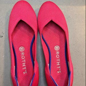 Rothy's The Flat in Hot Pink
